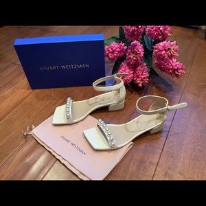 STUART WEITZMAN Block Heel Sandals